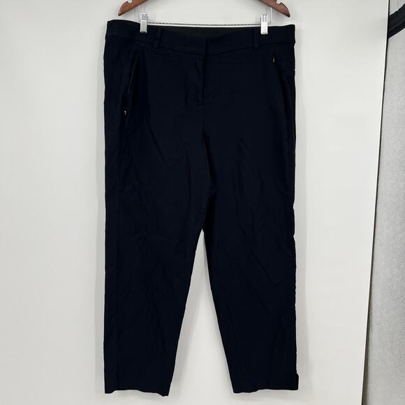 Lane Bryant Bundle / Lot The 4 Season Slim Ankle pants mid rise black gray sz 18 - Picture 5 of 9